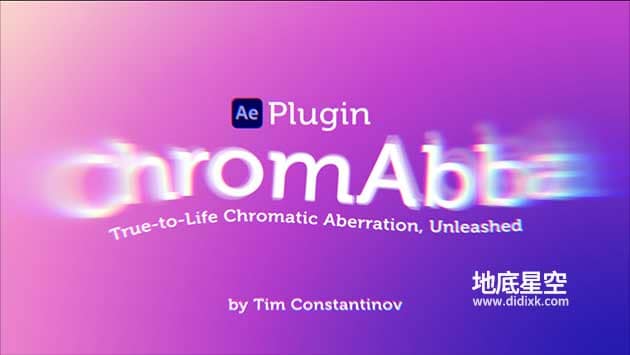 AE/PR/NUKE/达芬奇视觉色差效果插件 Chromabba V1.3.4 Win/Mac
