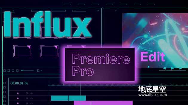 AE/AME/PR插件-MKV/MOV特殊视频编码格式素材直接导入Aescript Influx V1.6.1 Win/Mac