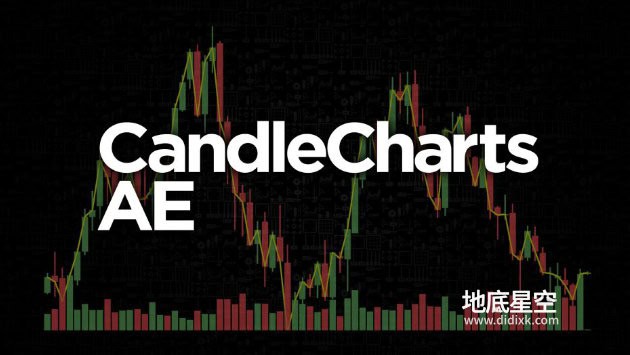 AE脚本-金融股票曲线趋势图脚本 Aescripts CandleCharts AE V1.0.0 + 使用教程