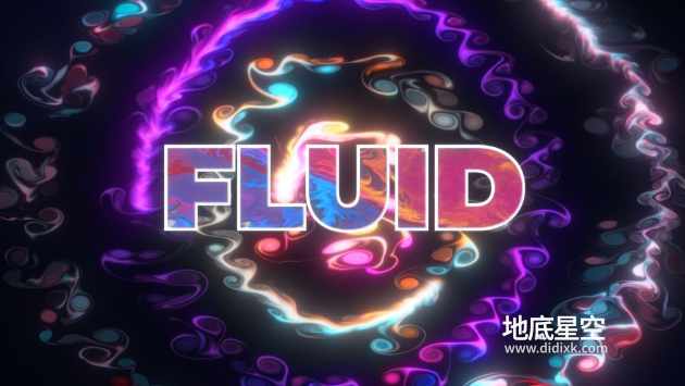 AE插件-二维流体模拟插件 Fluid V1.0.0