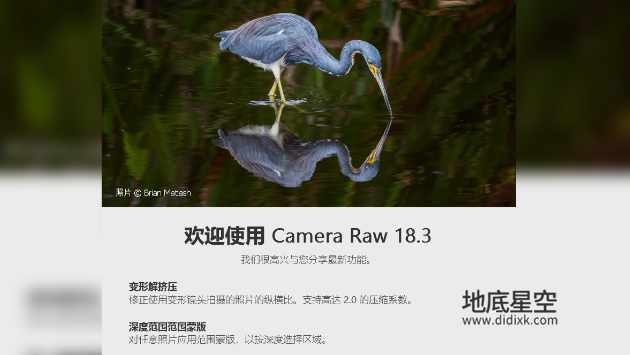 Adobe Camera Raw 18.3