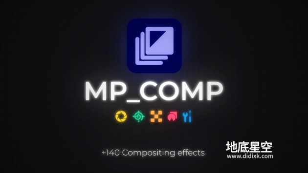 Blender预设-后期合成特效资产预设 MP_Comp V3.2.0