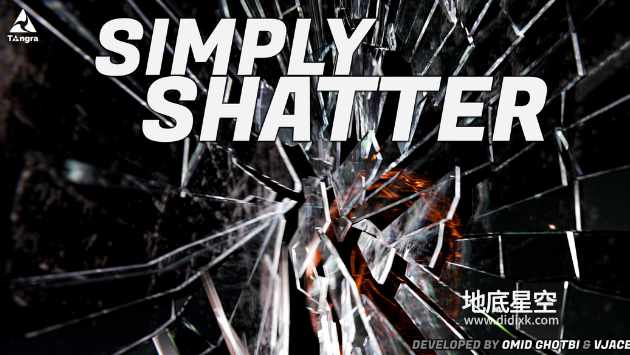 Blender插件-破碎模拟插件 Simply Shatter v1.0.19 + 使用教程
