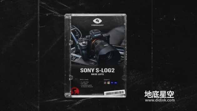 LUTs预设-电影级索尼色彩还原调色预设Visionary Colour –Sony S-Log2 Base LUT