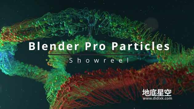 Blender插件-高级粒子插件 Pro Particles – Geonodes Particle System V4.4.5