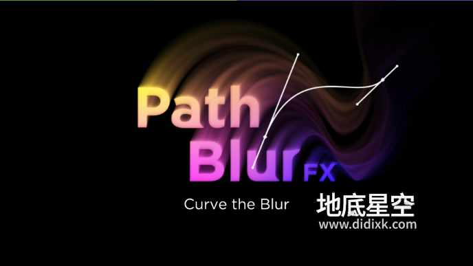 AE插件-中文汉化版沿蒙版路径模糊拖尾效果 PathBlurFX 1.3 Win/Mac
