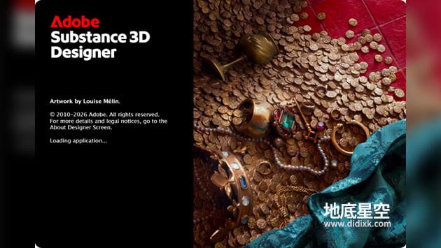 Ds三维贴图材质制作软件Adobe Substance 3D Designer V16 Win/Mac