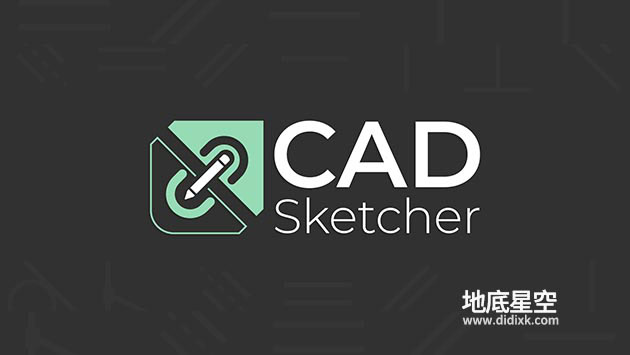Blender插件-CAD草图绘制器 CAD Sketcher v0.31.1