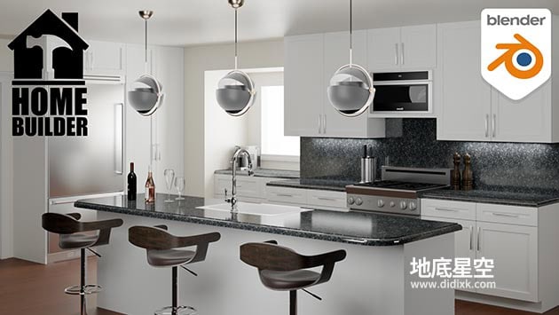 Blender插件-室内家装设计插件 Home Builder v5.2.4