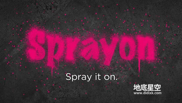 AE插件-Sprayon v1.0 Win/Mac 真实的喷漆飞溅滴落手绘特效 含使用教程