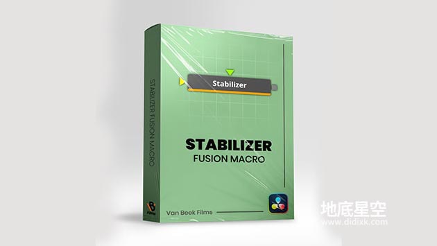 达芬奇插件-视频画面稳定防抖跟踪器 Stabilizer