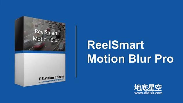 AE/PR插件-动态运动模糊RSMB插件 ReelSmart Motion Blur Pro v7.0.0 Win/Mac